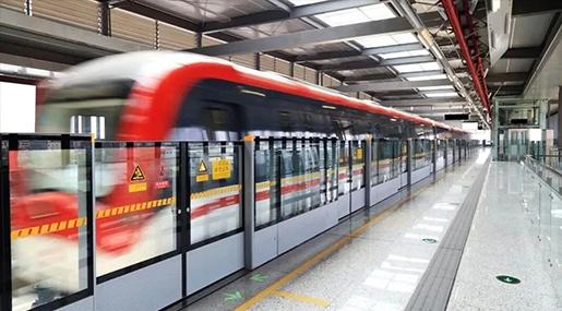 搭載中國速度！粵強瓷磚強勢霸屏佛山地鐵2號線